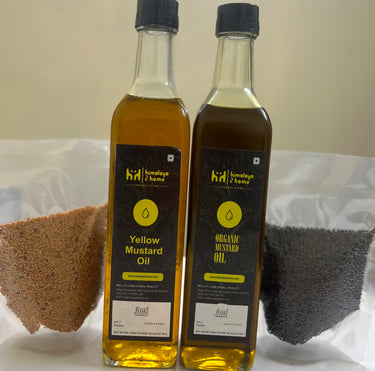 Mustard Oil Combo - Yellow and Black